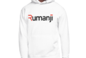 Rumanji hoodie 3 white