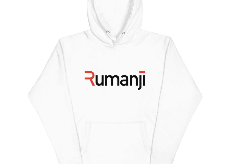 Rumanji hoodie white 2