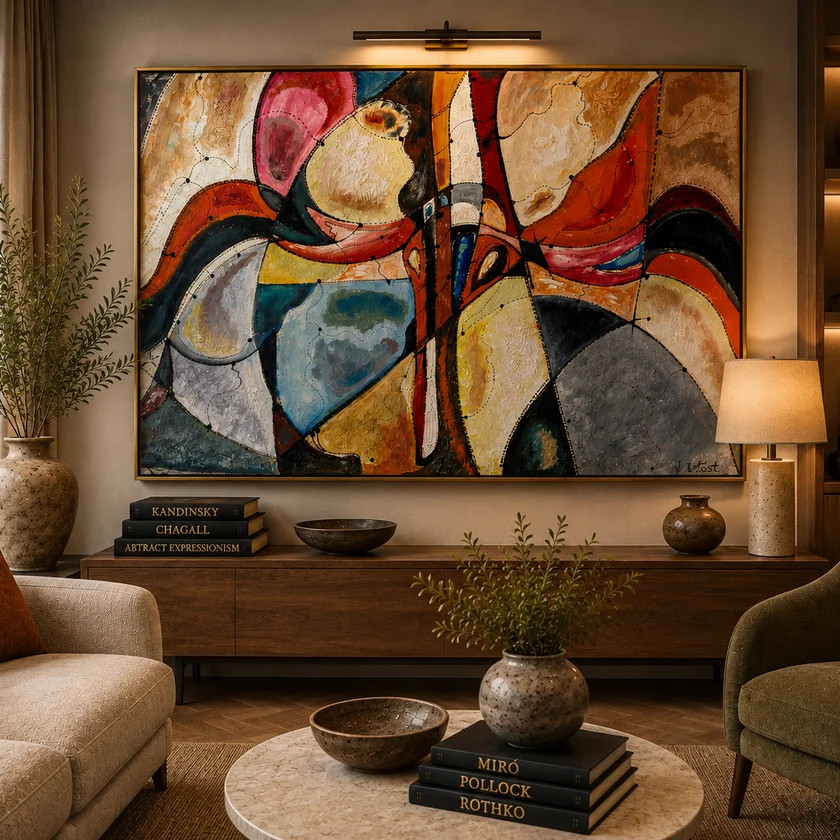 Victor Ostapenko Abstact Art in New York