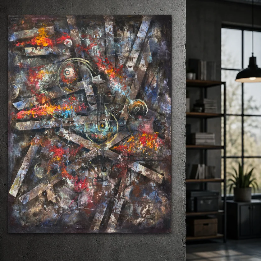 Victor Ostapenko Abstact Art in New York