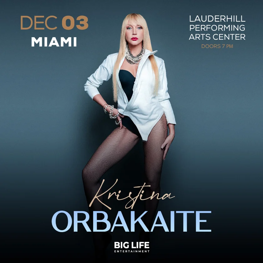 Kristina Orbakaite Concert in Miami