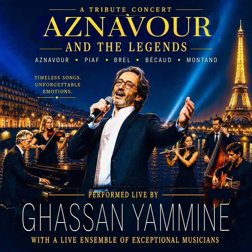 AZNAVOUR AND THE LEGENDS in Los Angeles