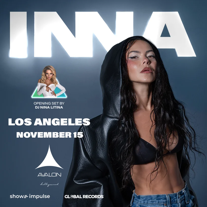 INNA Concert in Los Angeles