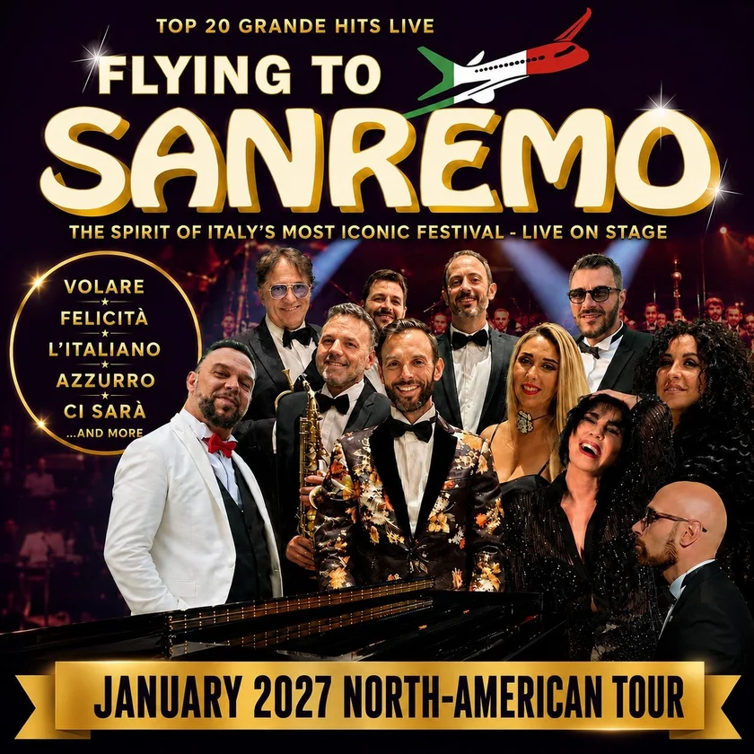 FLYING TO SANREMO in Los Angeles