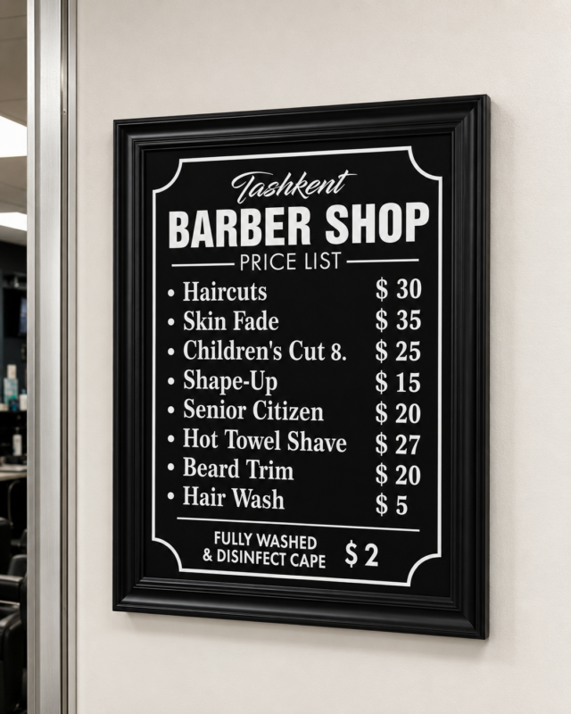 Tashkent Barbershop